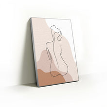 Load image into Gallery viewer, Elegant Serenity: Minimalist Line Art Print