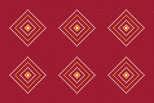 Load image into Gallery viewer, Bandhani Dots artwork, full print design
