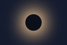 Load image into Gallery viewer, Golden Eclipse artwork, full print design