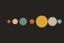 Load image into Gallery viewer, Planet Parade artwork, full print design