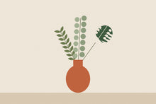 Load image into Gallery viewer, Vase Trio artwork, full print design