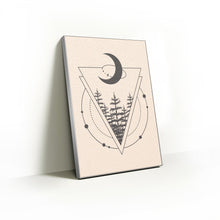 Load image into Gallery viewer, Nature's Whimsy: Minimalist Line Art Print