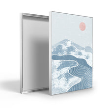 Load image into Gallery viewer, Pearl Riviera: Alps Sunset Contemporary Print