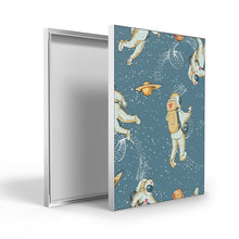Load image into Gallery viewer, Cosmic Odyssey: Astronauts in Space Illustration
