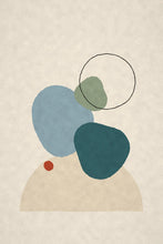 Load image into Gallery viewer, Coastal Forms mid-century abstract artwork
