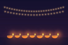 Load image into Gallery viewer, Diya Glow artwork, full print design

