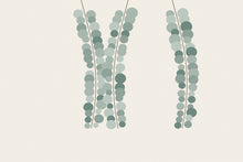 Load image into Gallery viewer, Eucalyptus Drift artwork, full print design
