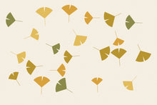 Load image into Gallery viewer, Ginkgo Scatter artwork, full print design

