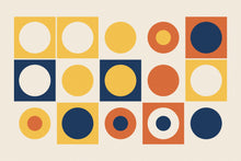Load image into Gallery viewer, Orbit Grid artwork, full print design
