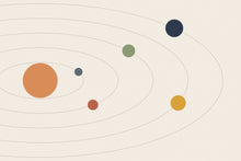 Load image into Gallery viewer, Orbit Lines artwork, full print design
